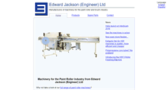 Desktop Screenshot of edwardjacksonltd.com